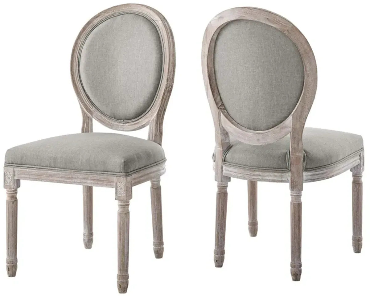 Emanate Dining Side Chair Upholstered Fabric Set of 2