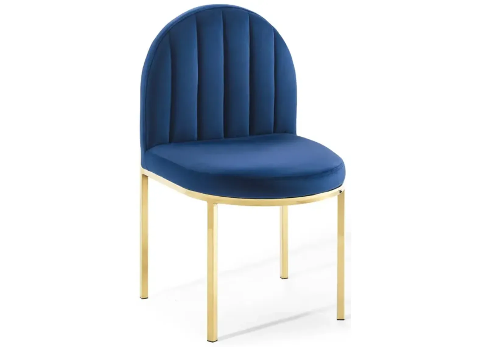 Isla Channel Tufted Performance Velvet Dining Side Chair