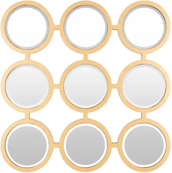 Orbit 24"H x 24"W Mirror