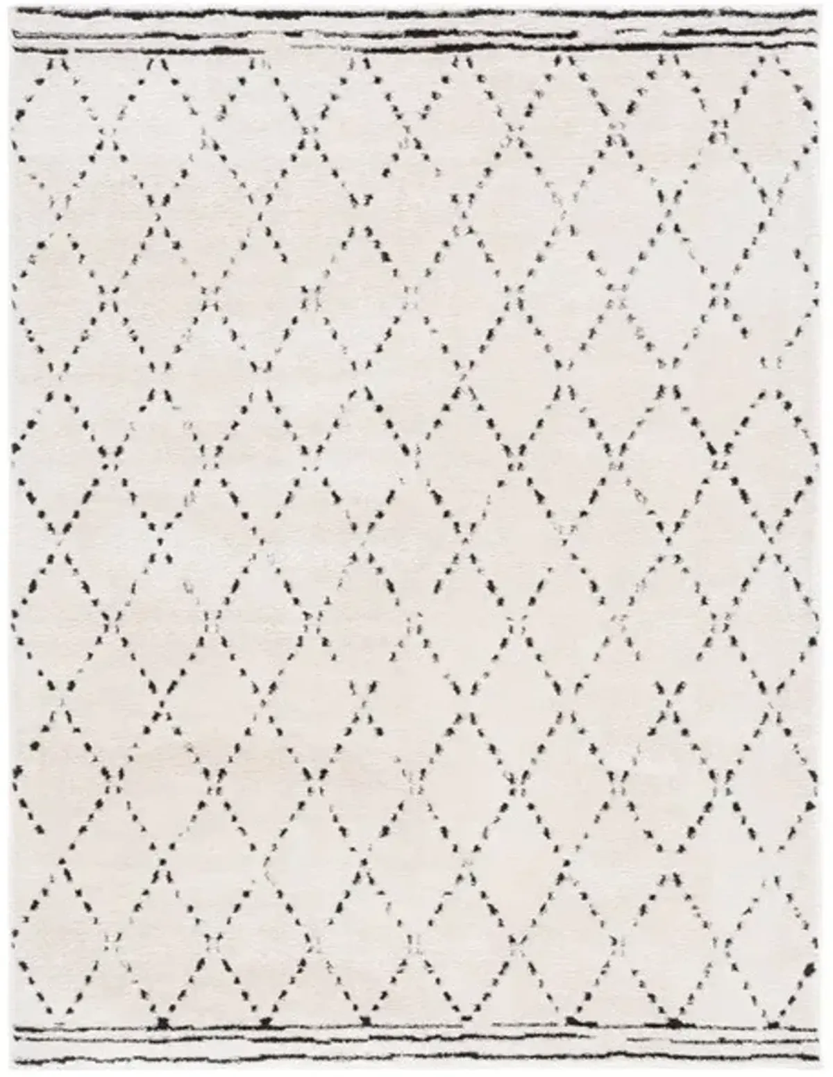 MELODY 102 Black 8' X 10' Large Rectangle Rug