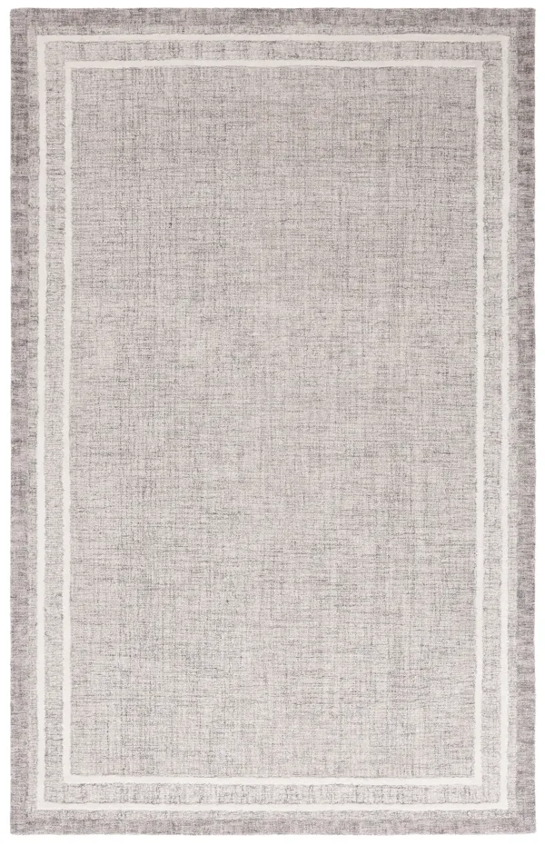 EBONY Hand Tufted 4' x 6' area rug