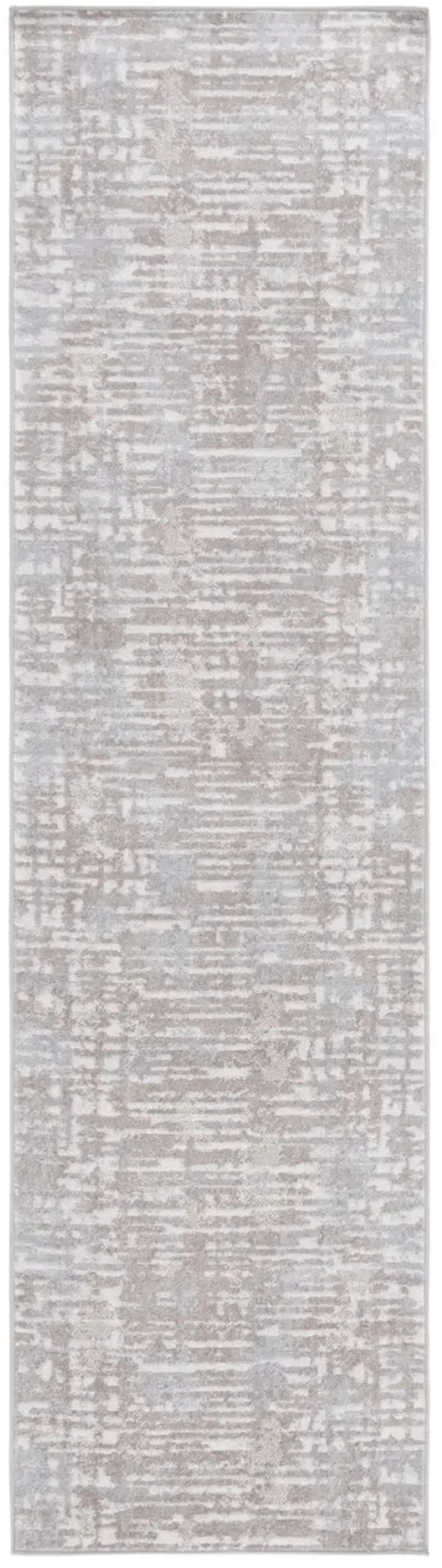 BAYSIDE 132 Beige 2'-2' X 8' Runner Rug