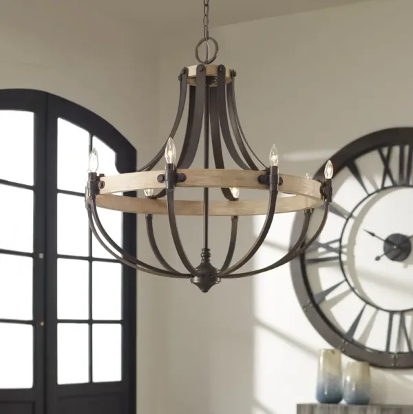 Dubois 8 Light Chandelier