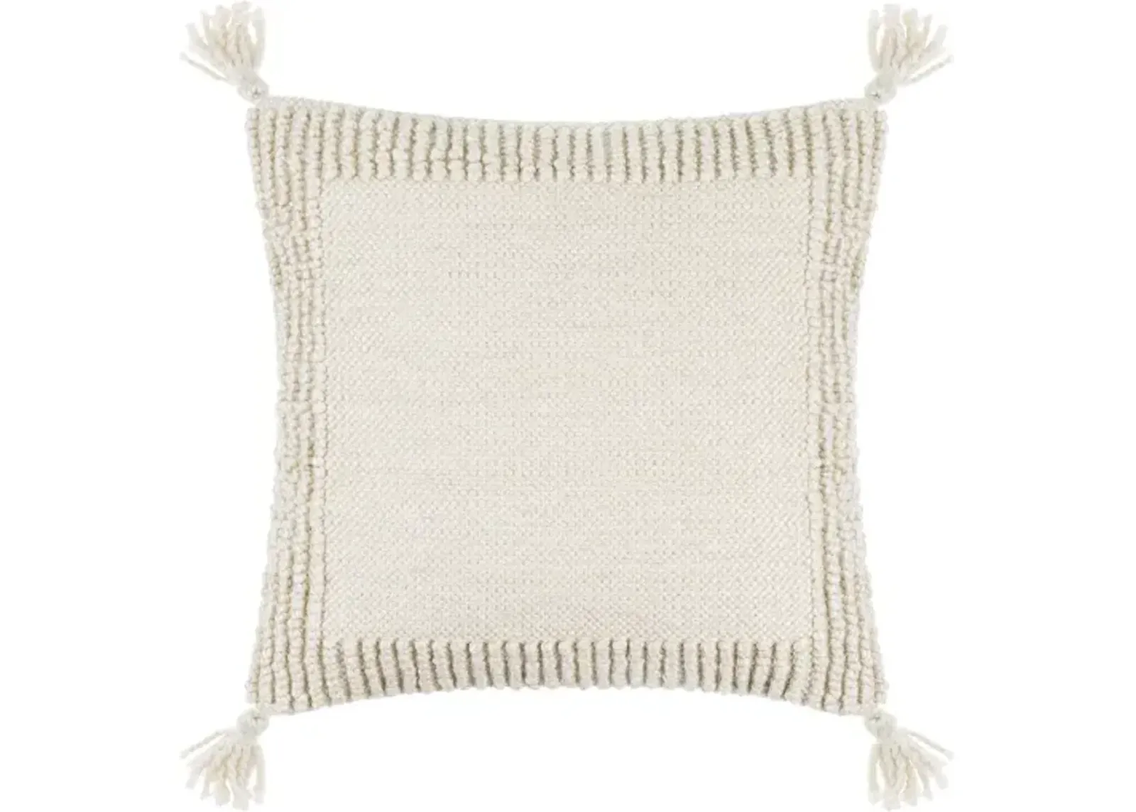 Alaric ALK-002 20"L x 20"W Accent Pillow  - Poly Insert