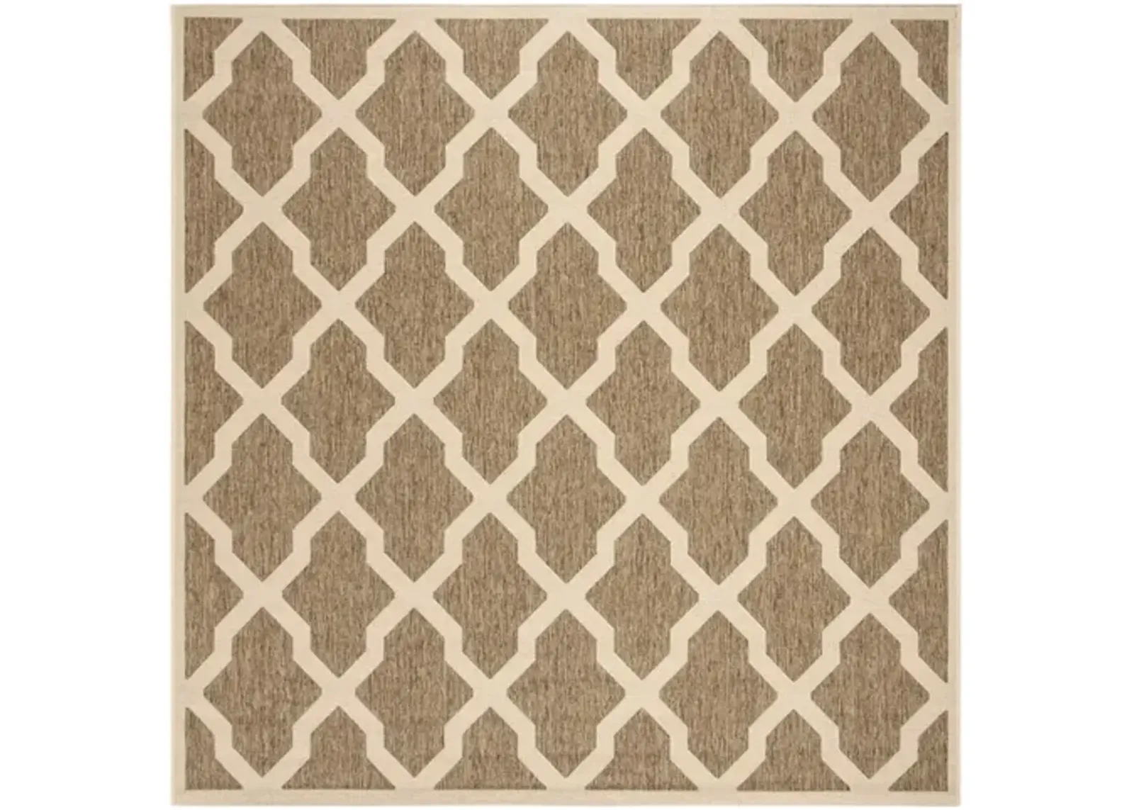 LINDEN 122 Collection LND122D-6SQ Beige / Cream 6'-7" X 6'-7" Square