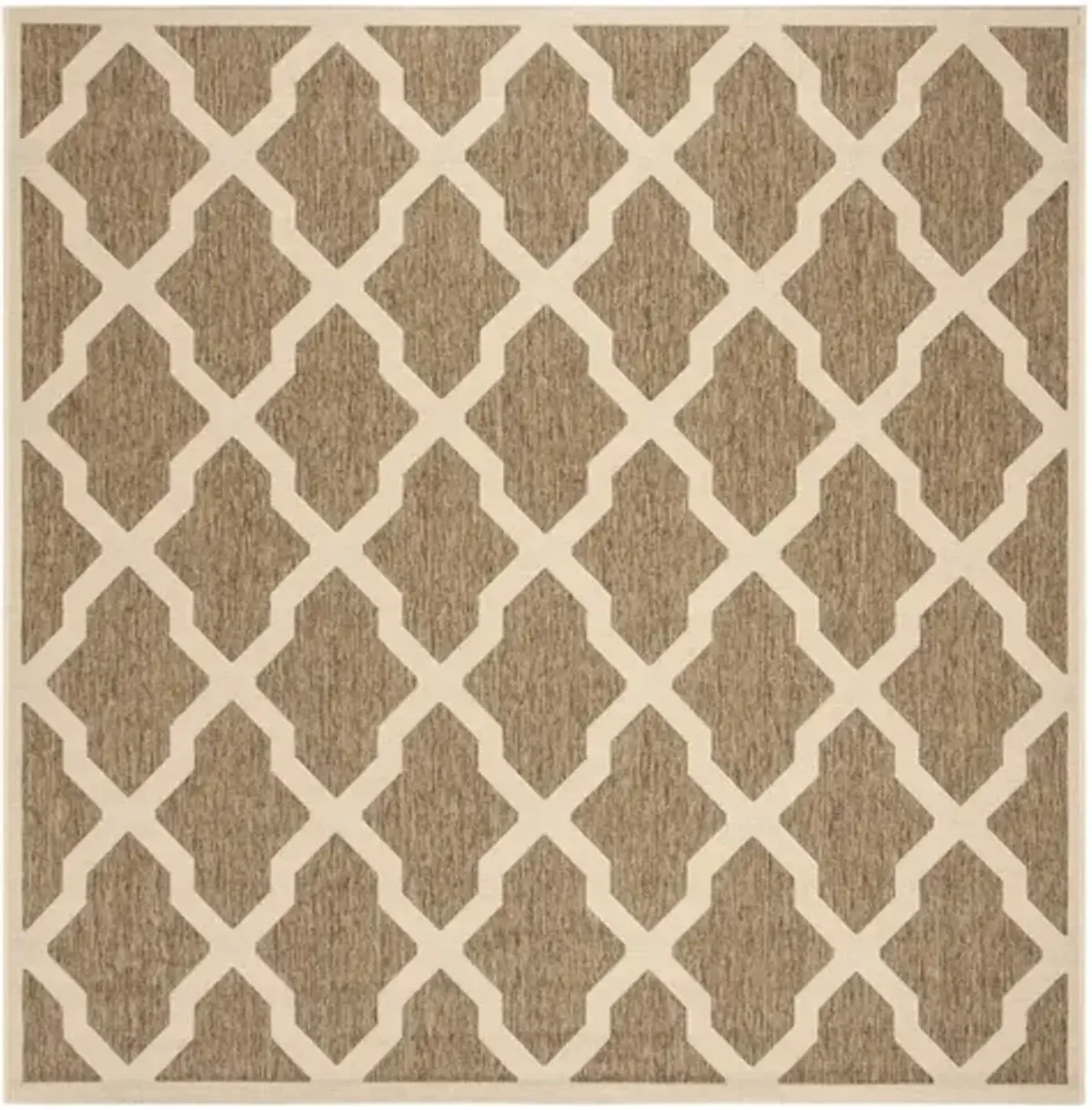 LINDEN 122 Collection LND122D-6SQ Beige / Cream 6'-7" X 6'-7" Square