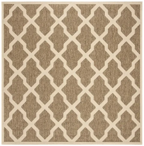 LINDEN 122 Collection LND122D-6SQ Beige / Cream 6'-7" X 6'-7" Square