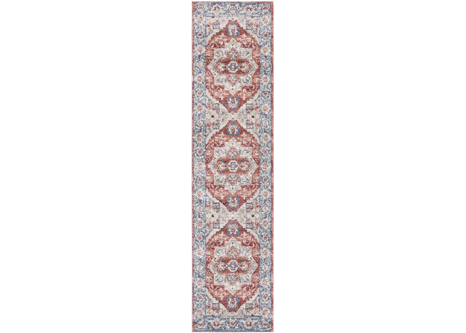 LUNA 105 Multi 2'-2' X 9' Runner Rug