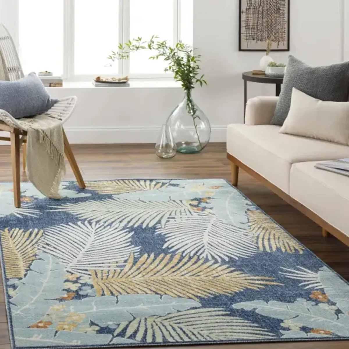 Bodrum BDM-2346 6'11" x 9' Machine Woven Rug