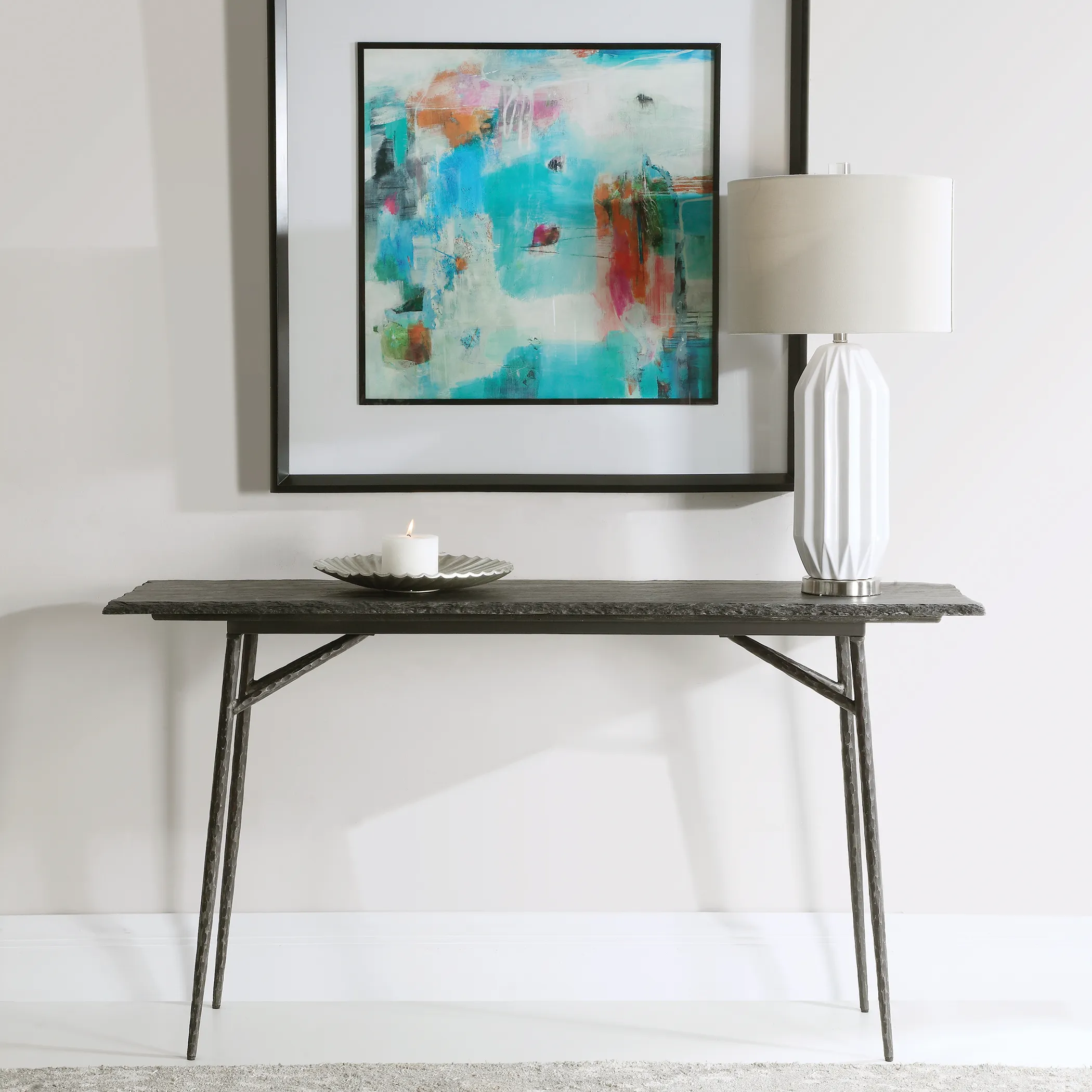 Kaduna Slate Console Table