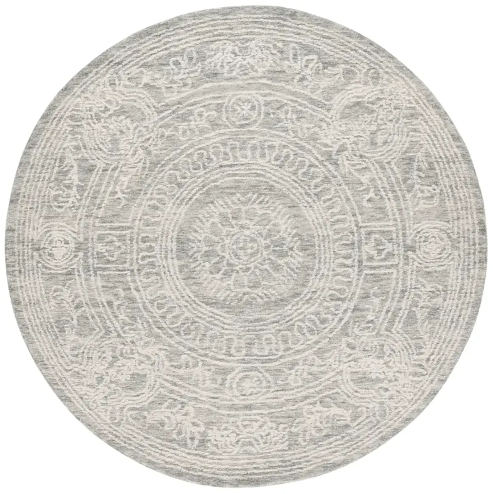 EBONY 310 IVORY  6' x 6' Round Round Rug