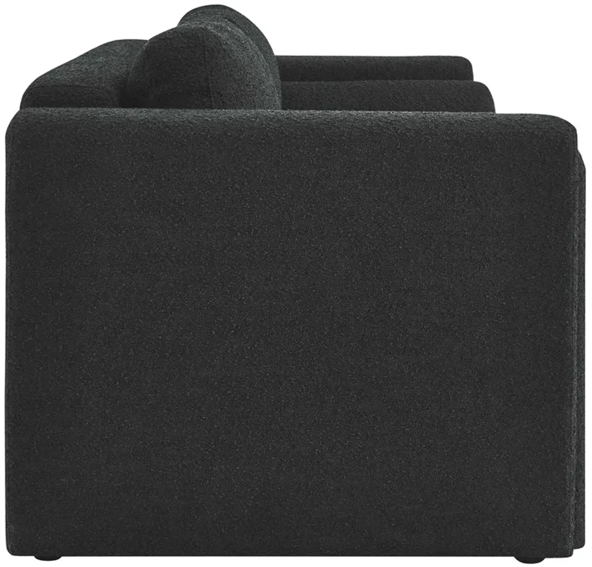 Visible Boucle Fabric Sofa