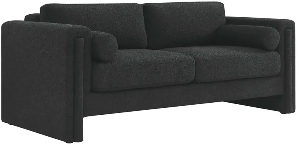 Visible Boucle Fabric Sofa