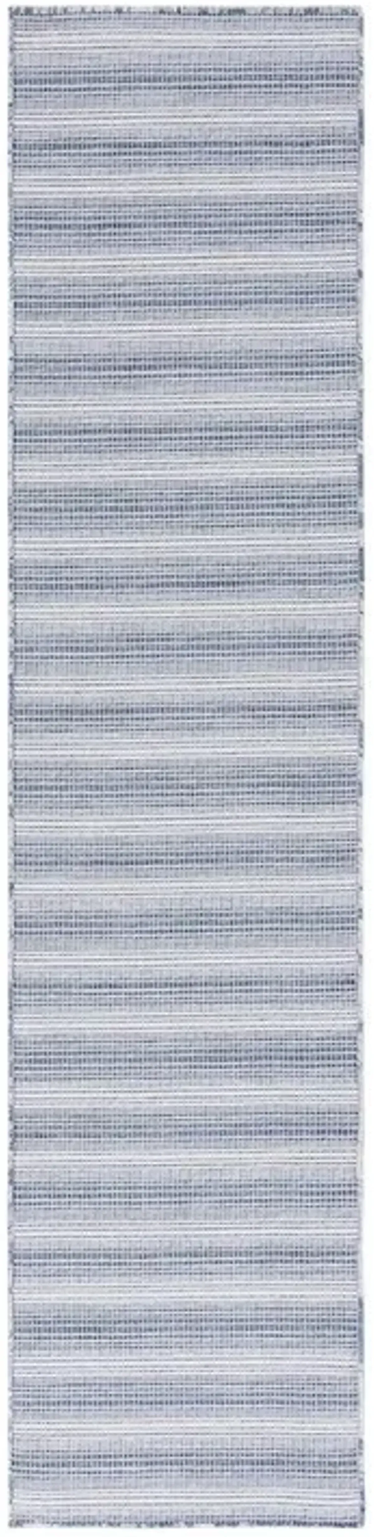 HAMPTON 231 Blue 2' X 9' Runner Rug