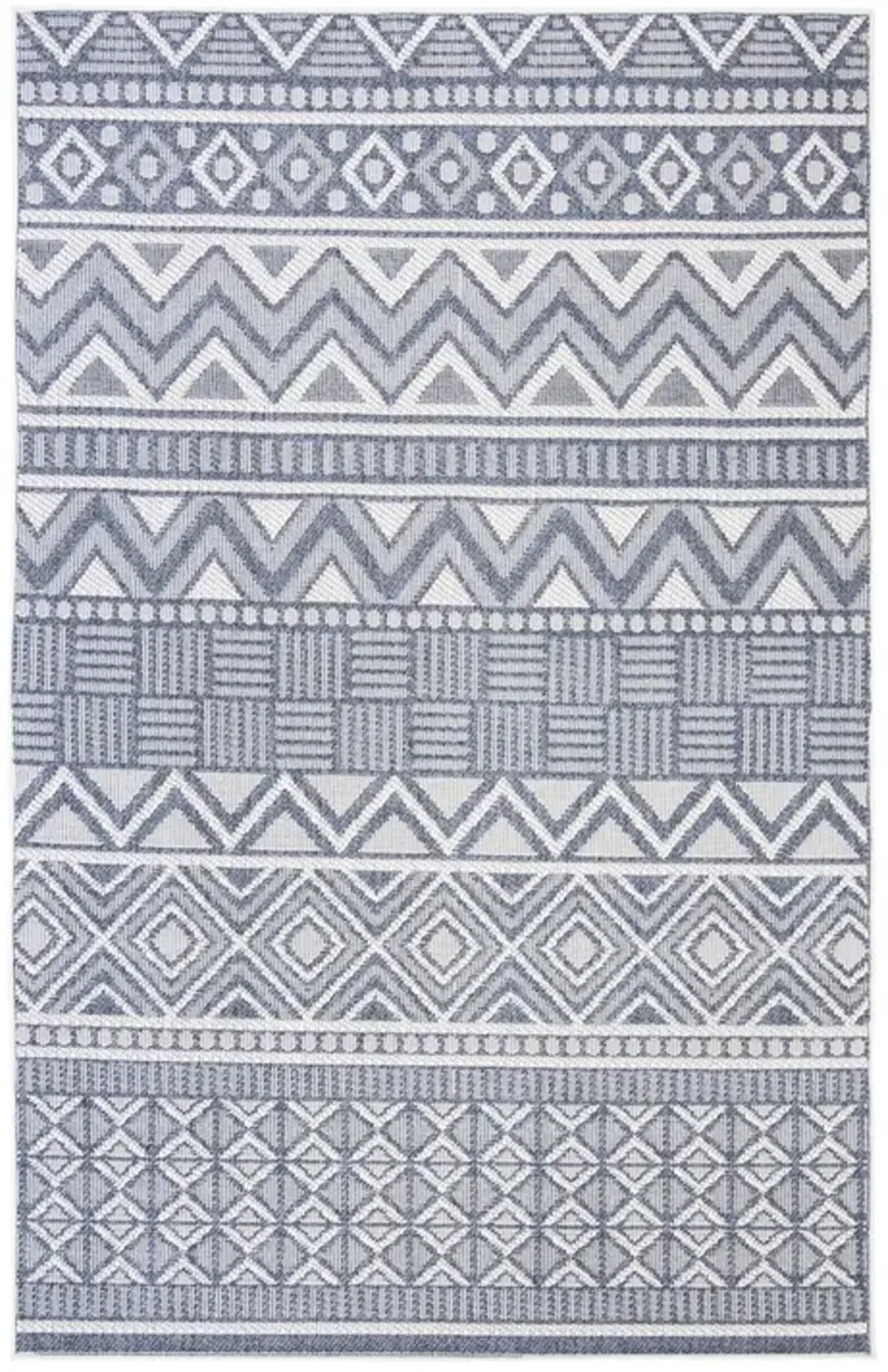 Safavieh BERMUDA 800 Collection BMU818N-8 Navy / Creme 8' X 10'