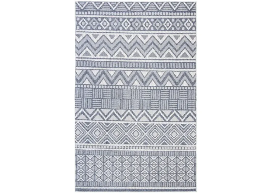 Safavieh BERMUDA 800 Collection BMU818N-8 Navy / Creme 8' X 10'