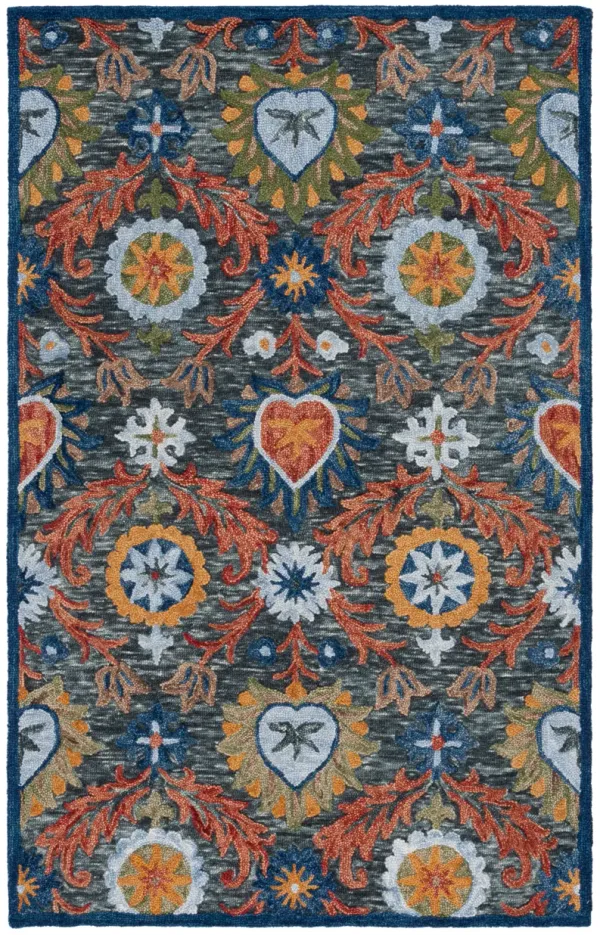 BLOSSOM Hand Tufted 8' x 10' area rug