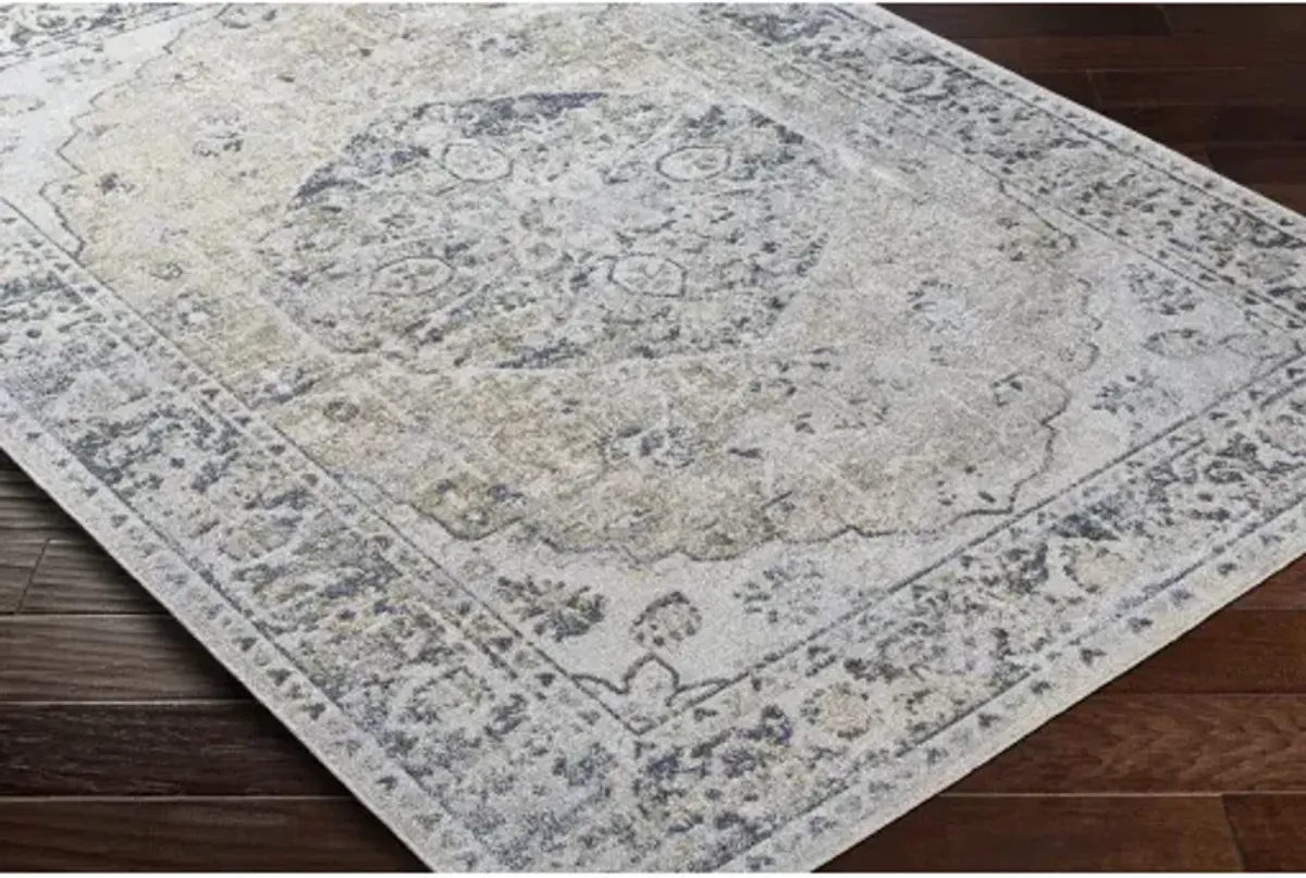 Lillian LLL-2309 2'2" x 3'9" Machine Woven Rug