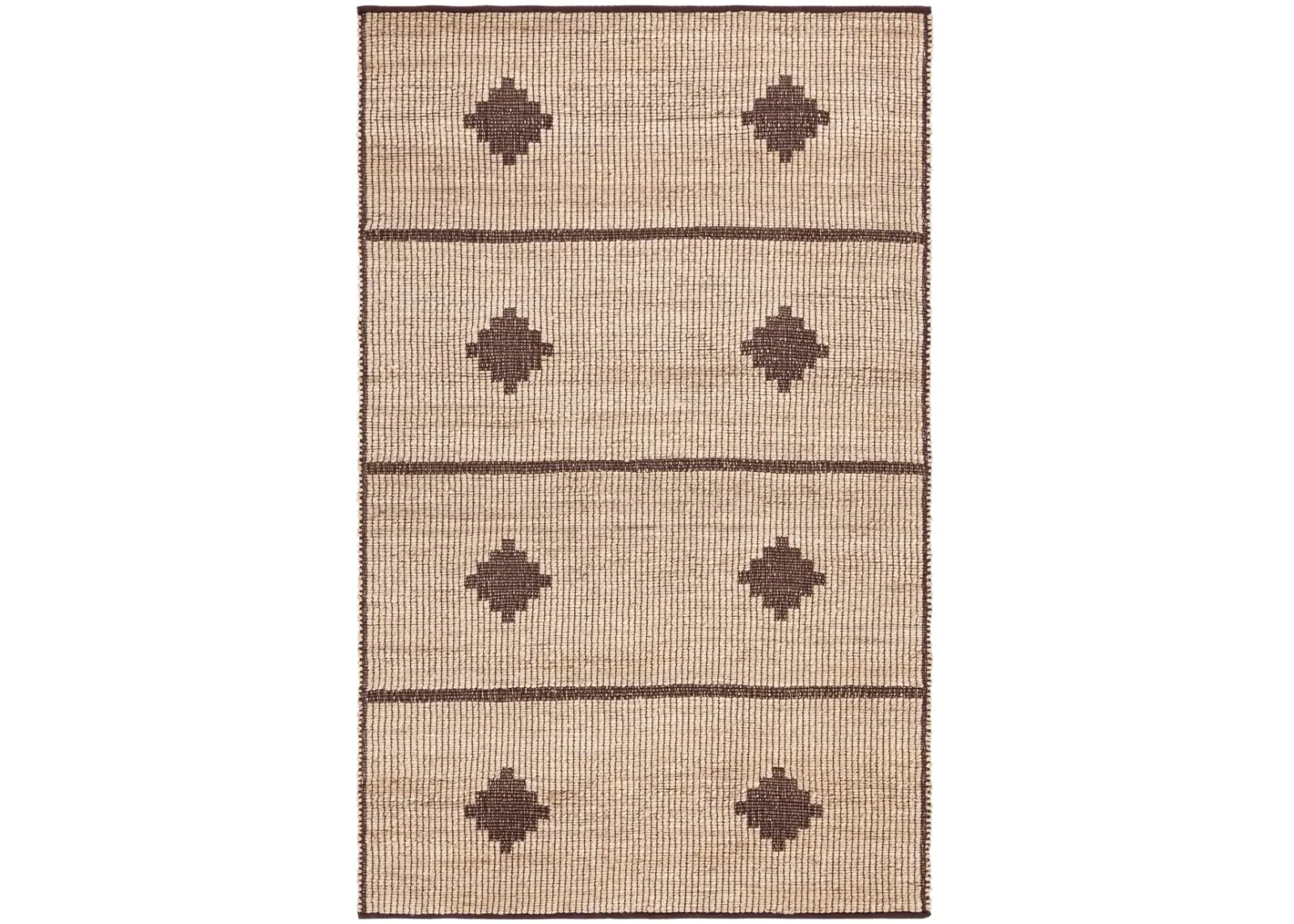 NATURAL FIBER 878 NATURAL  5' x 8' Medium Rectangle Rug