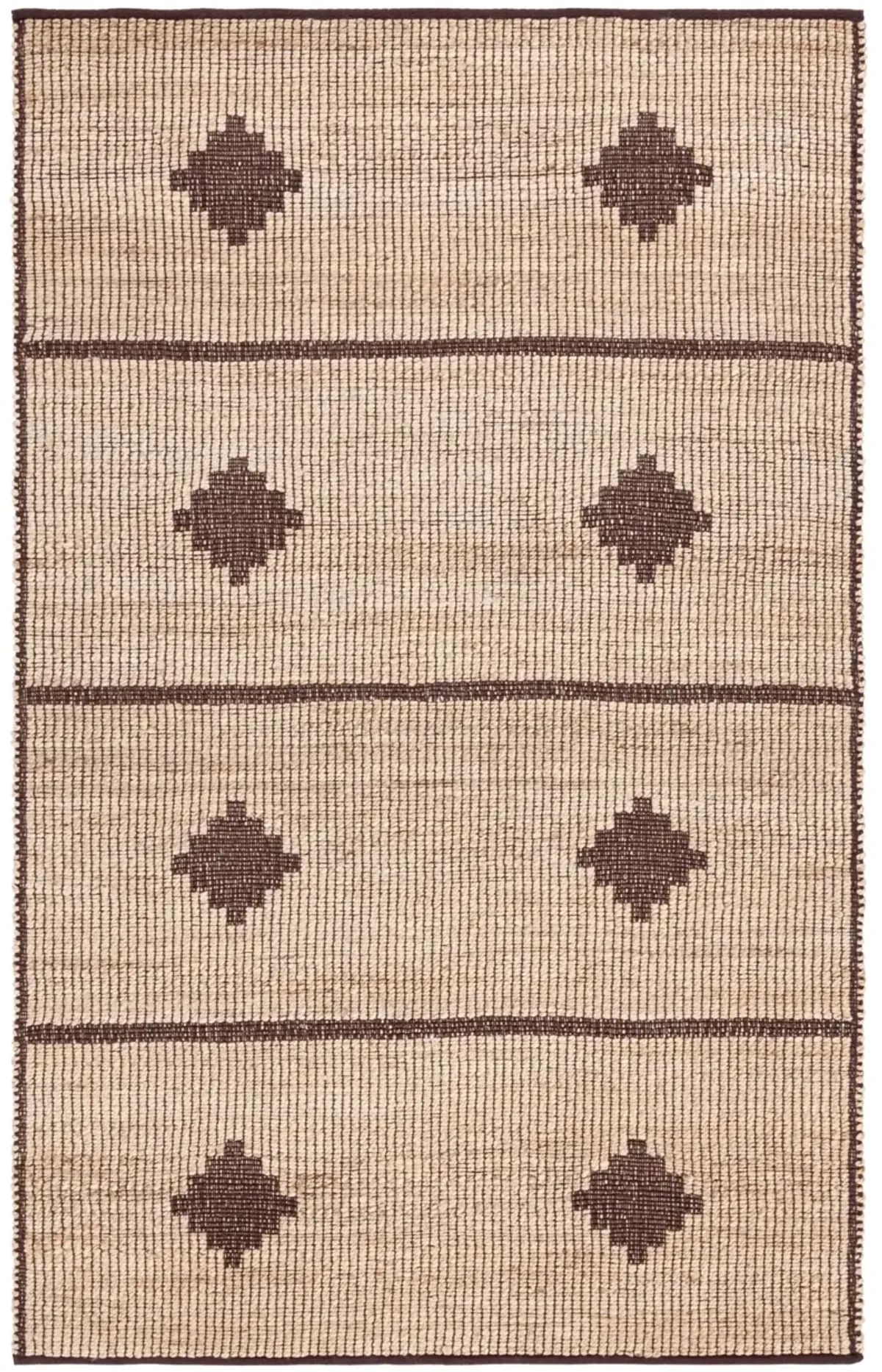 NATURAL FIBER 878 NATURAL  5' x 8' Medium Rectangle Rug