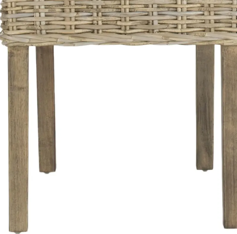 GROVE 19''H RATTAN SIDE CHAIR - Set of 2