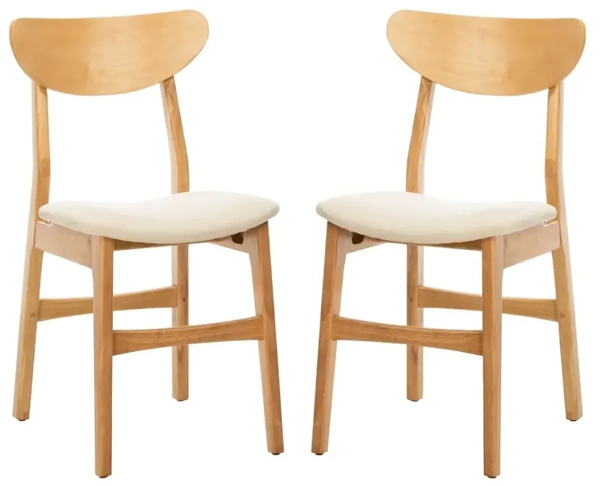 LUCCA RETRO DINING CHAIR - Set of 2