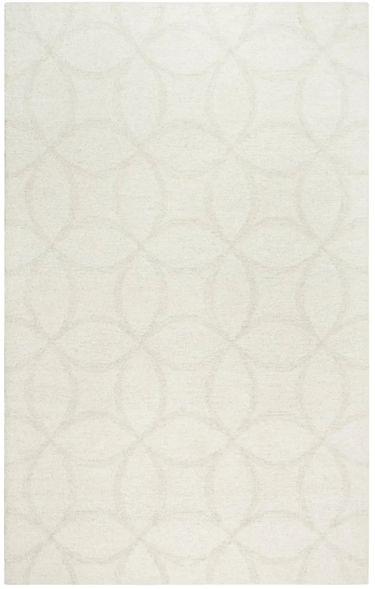 Harmony Ivory  Wool 5' x 7'6" Rectangle Rug