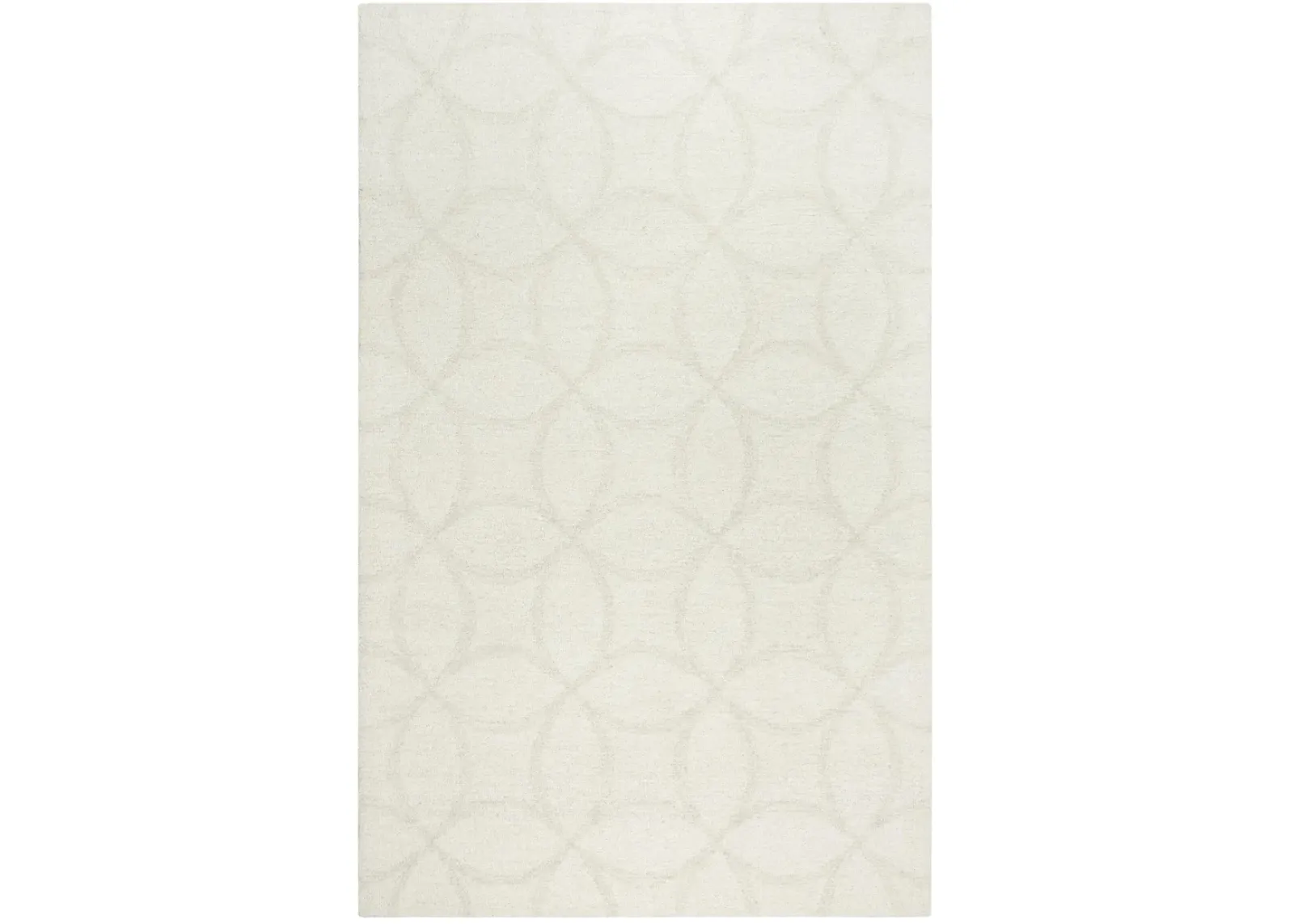 Harmony Ivory  Wool 5' x 7'6" Rectangle Rug