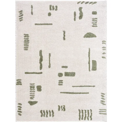 Fossay Shag FSG-2302 2'7" x 7'3" Machine Woven Rug