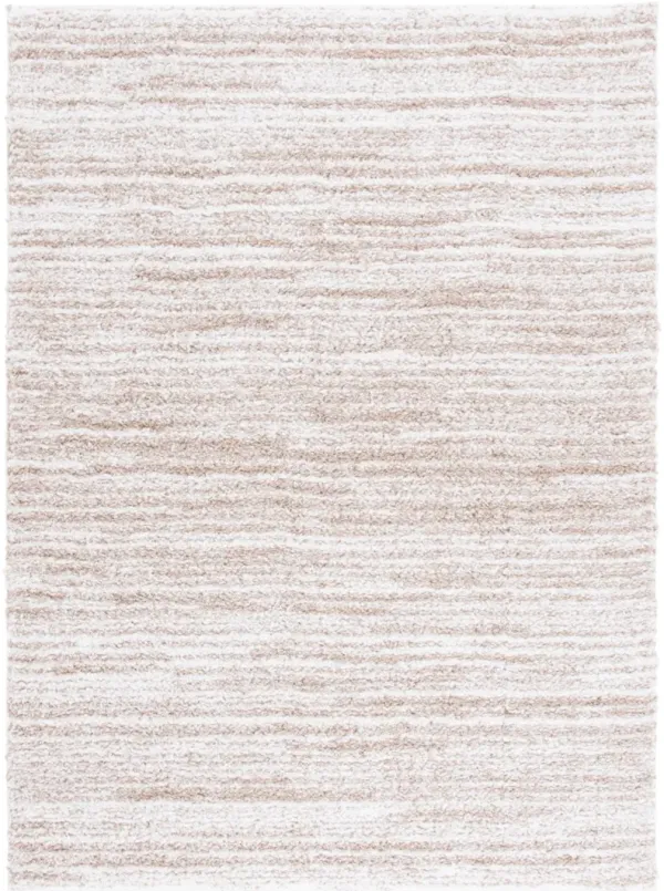 RUMI SHAG 110 IVORY  5'-3' x 7'-6' Medium Rectangle Rug
