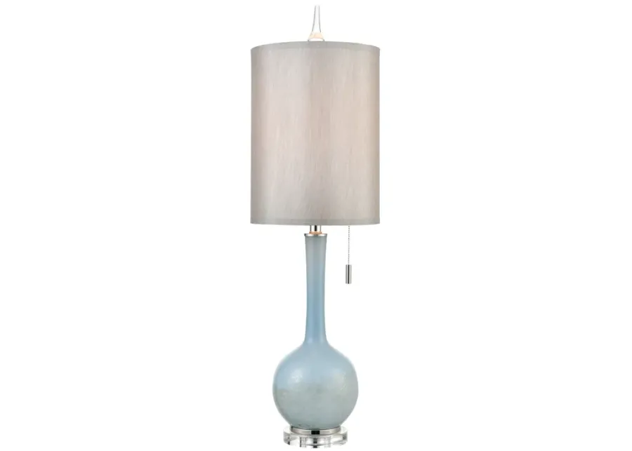 Quantum 37" High 1-Light Table Lamp - Blue