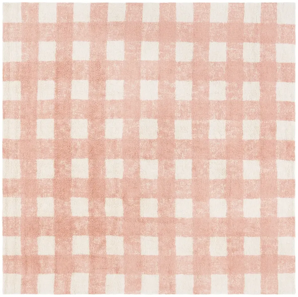 EASY CARE Hand Woven 6' x 6' Square area rug