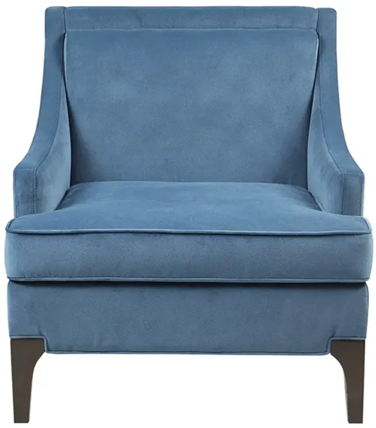 Martha Stewart Anna Blue Arm Accent Chair