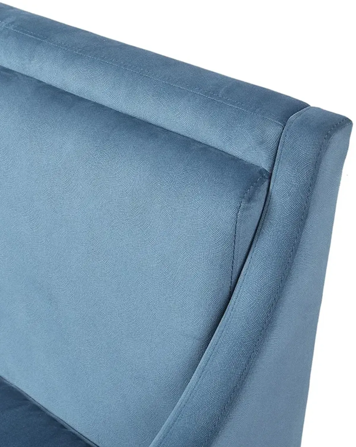 Martha Stewart Anna Blue Arm Accent Chair