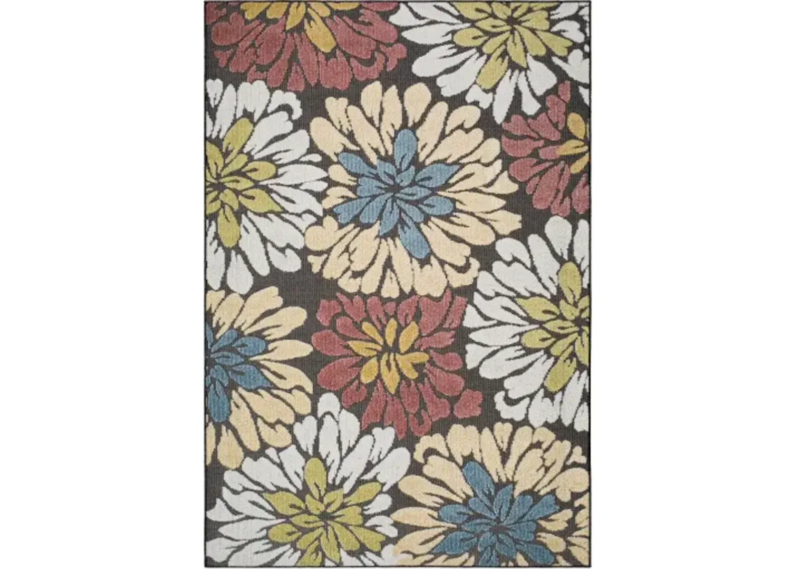 Lakeside LKD-2301 6'7" x 9' Machine Woven Rug