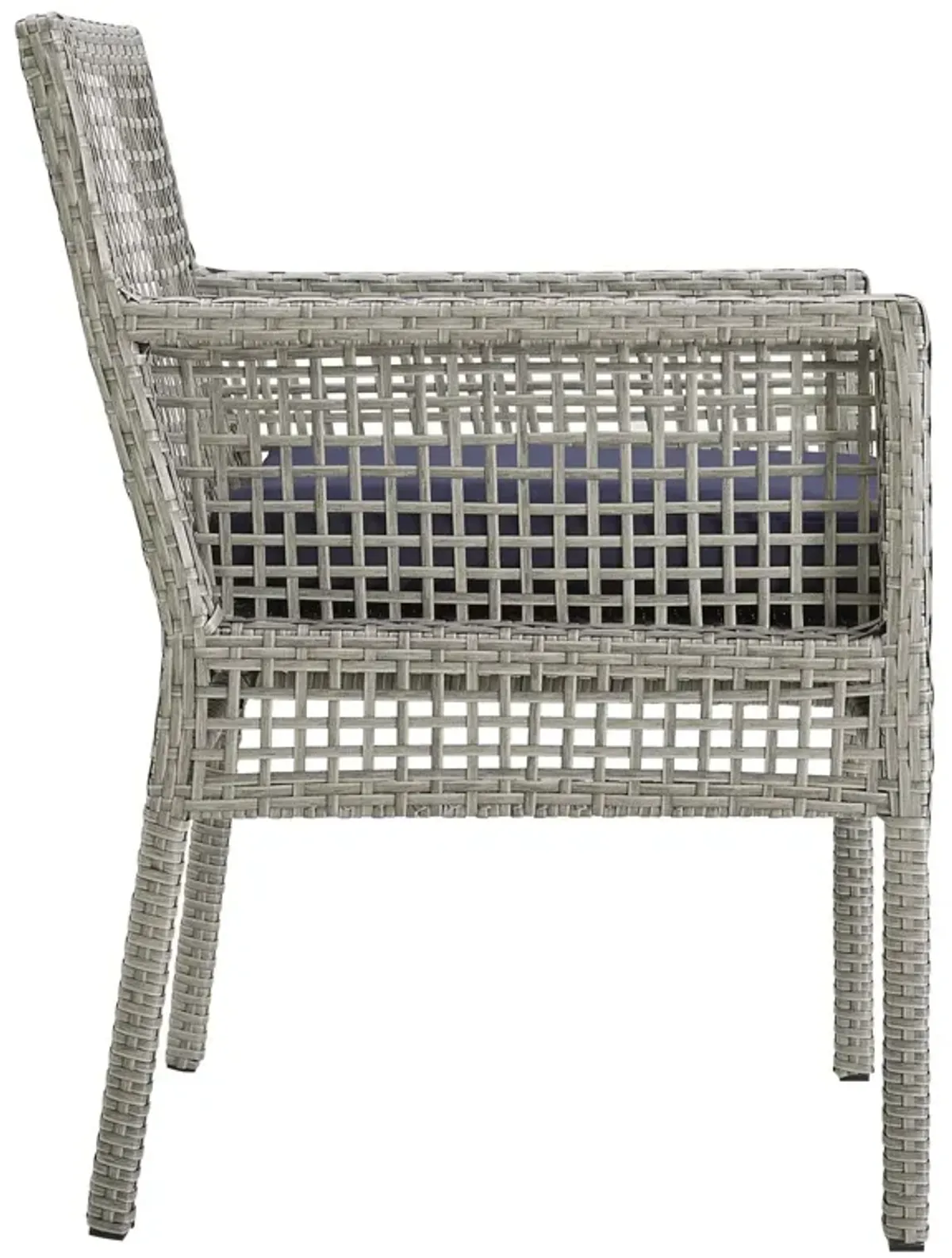 Aura 7 Piece Outdoor Patio Wicker Rattan Set