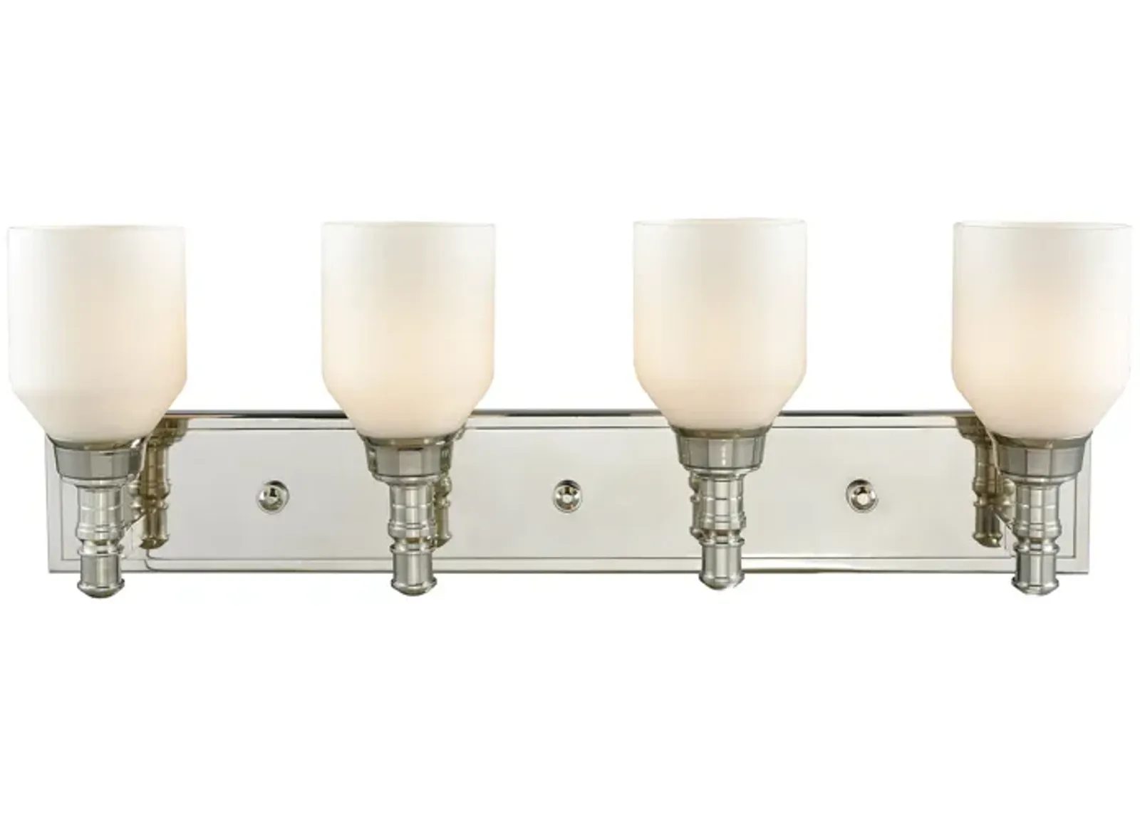 Baxter 28" Wide 4-Light Vanity Light - Polished Nickel