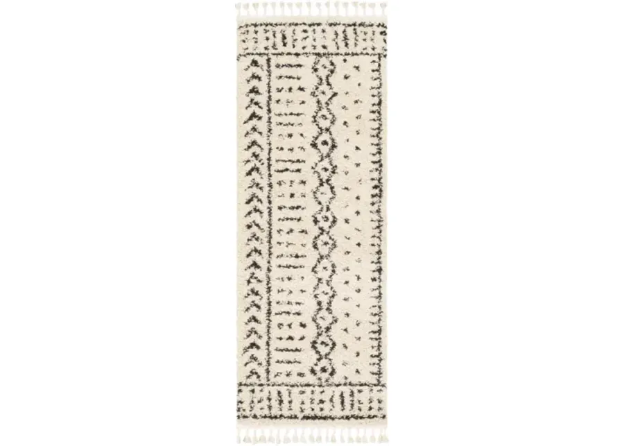 Berber Shag 6'7" x 9' Rug