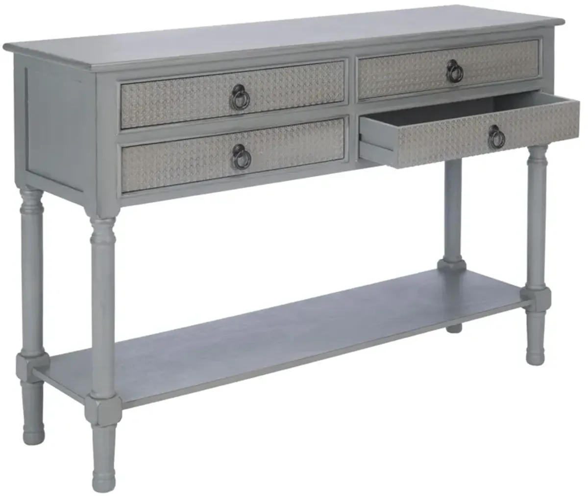 HAINES 4DRW CONSOLE TABLE