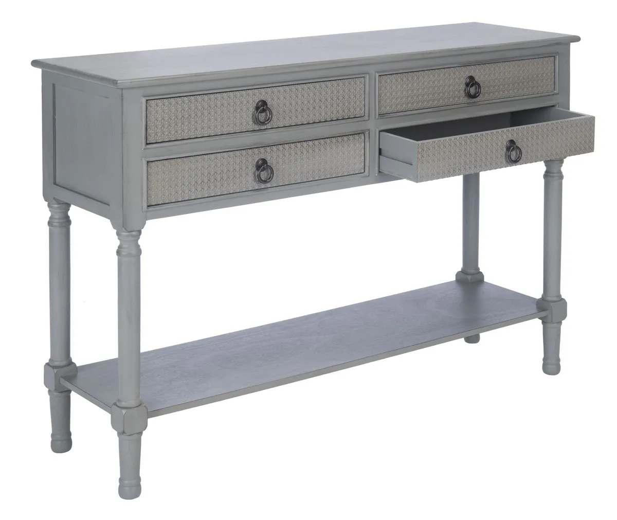 HAINES 4DRW CONSOLE TABLE