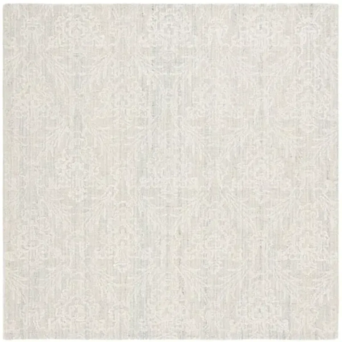 EBONY 112 Blue  6' X 6' Square Square Rug