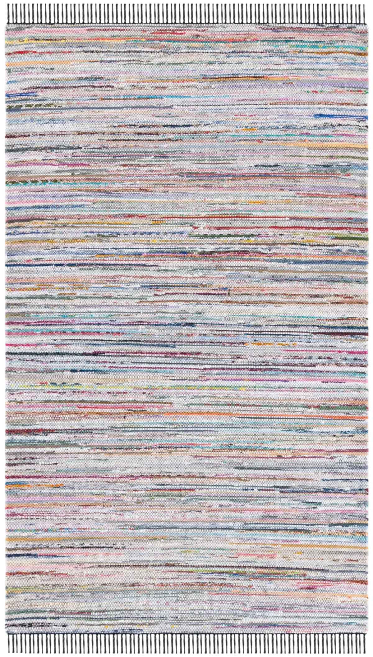 RAG RUG Hand Woven 8' x 10' area rug