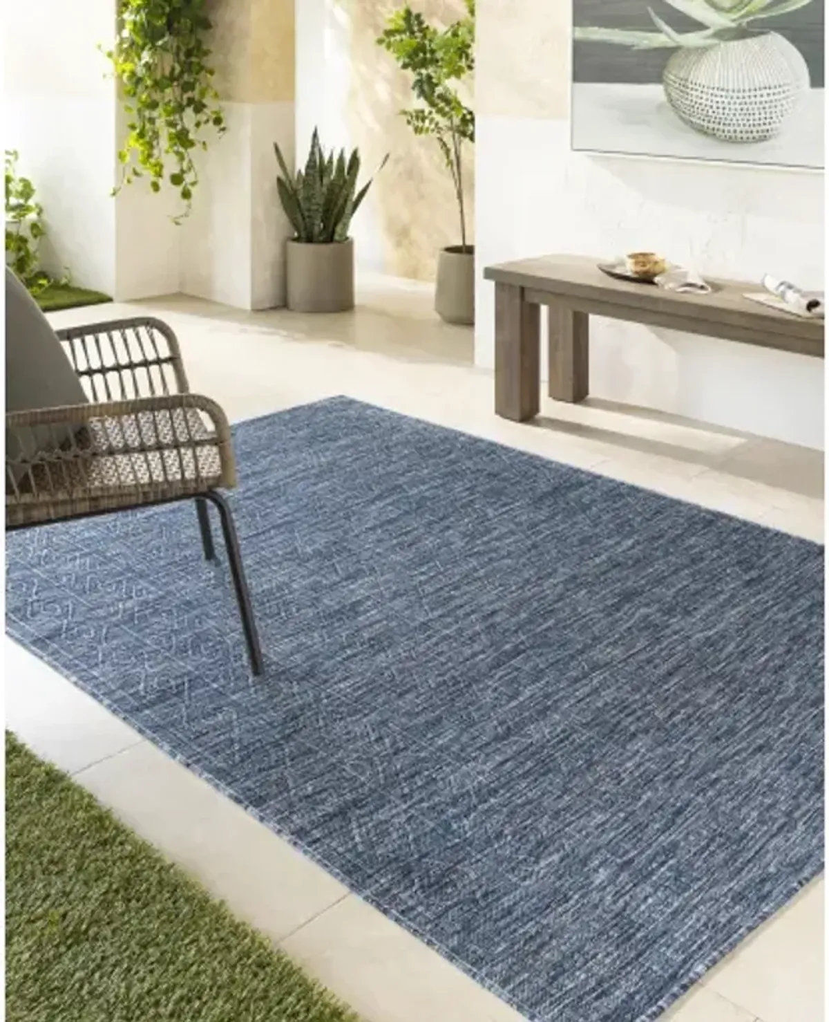 Terrace TRC-2309 3'11" x 5'7" Machine Woven Rug