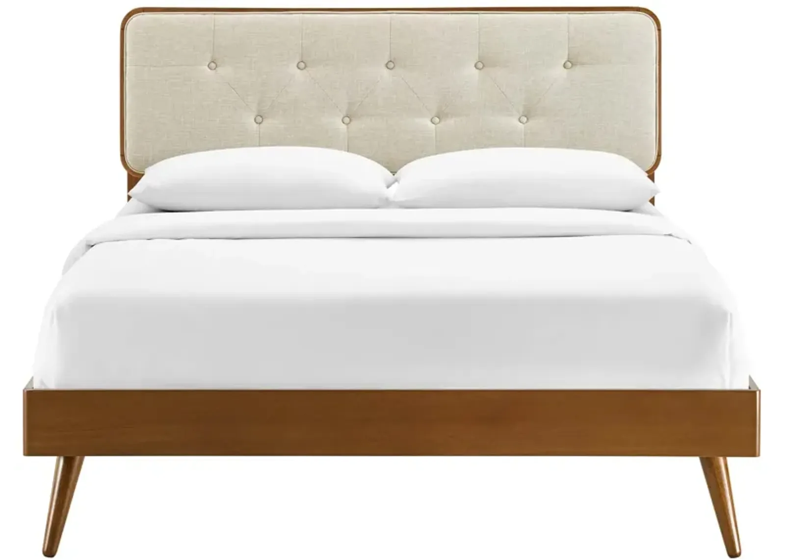 Bridgette Queen Wood Platform Bed