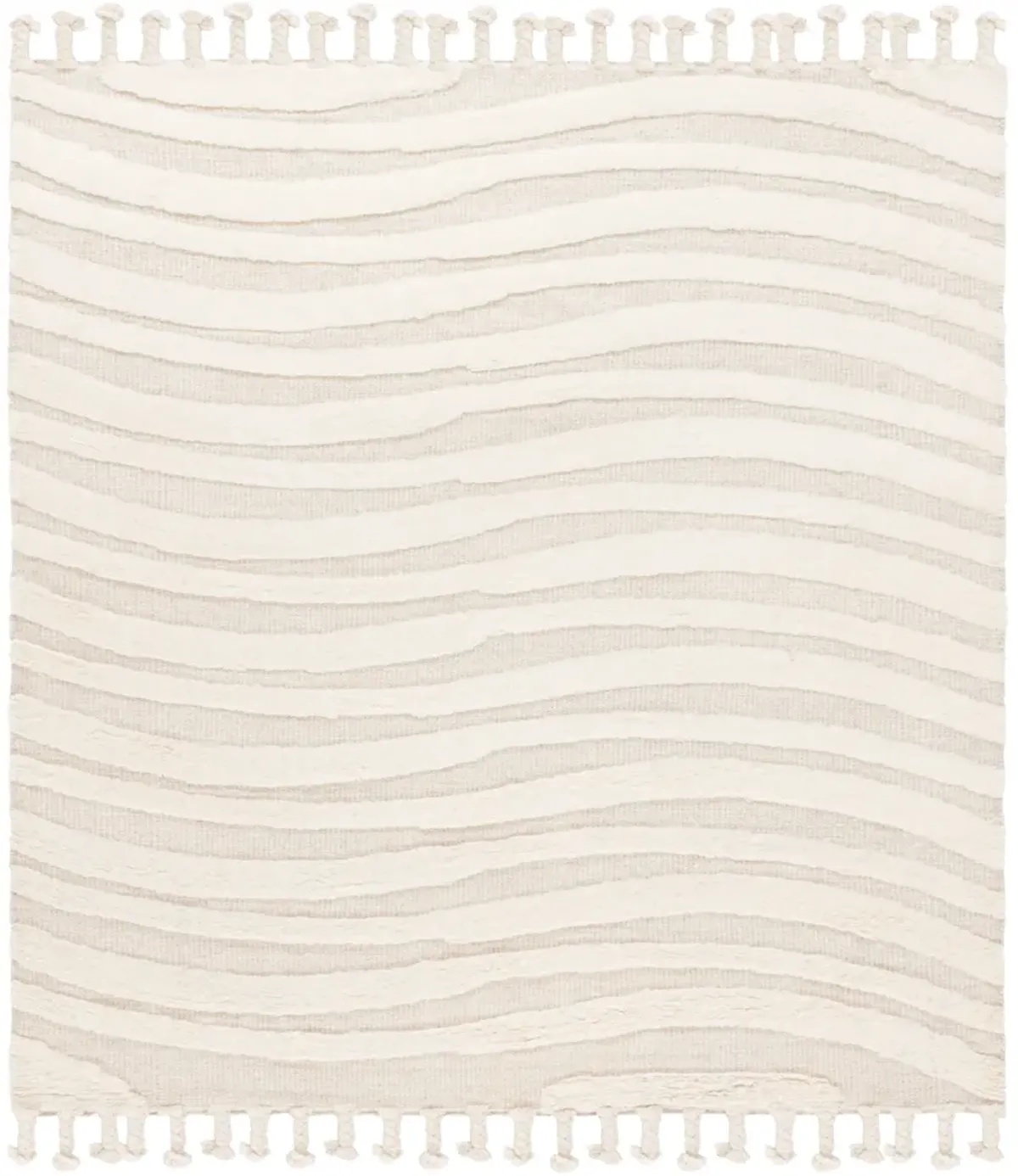 CASABLANCA Hand Woven 6' x 6' Square area rug