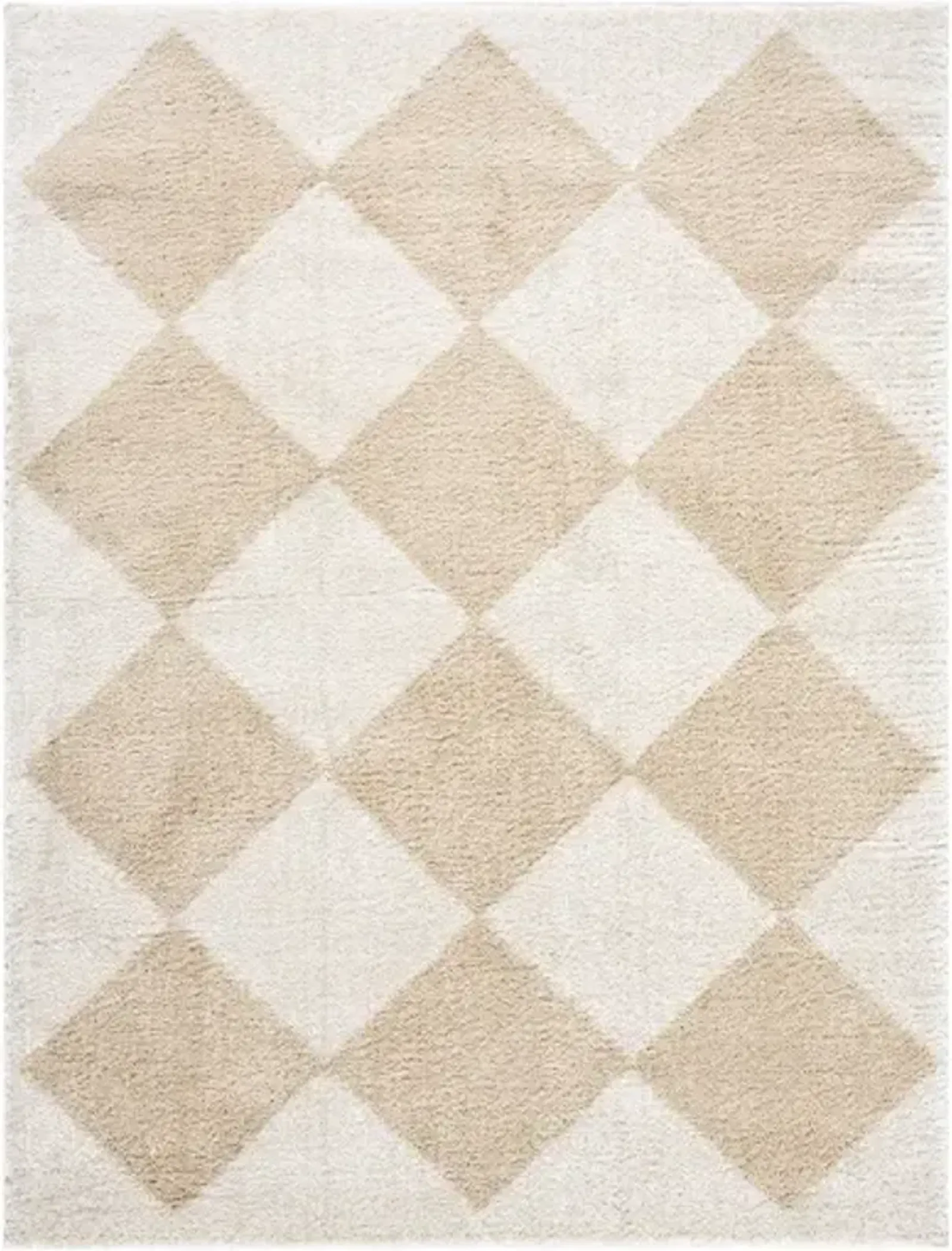 Fossay Shag FSG-2324 2' x 2'11" Machine Woven Rug