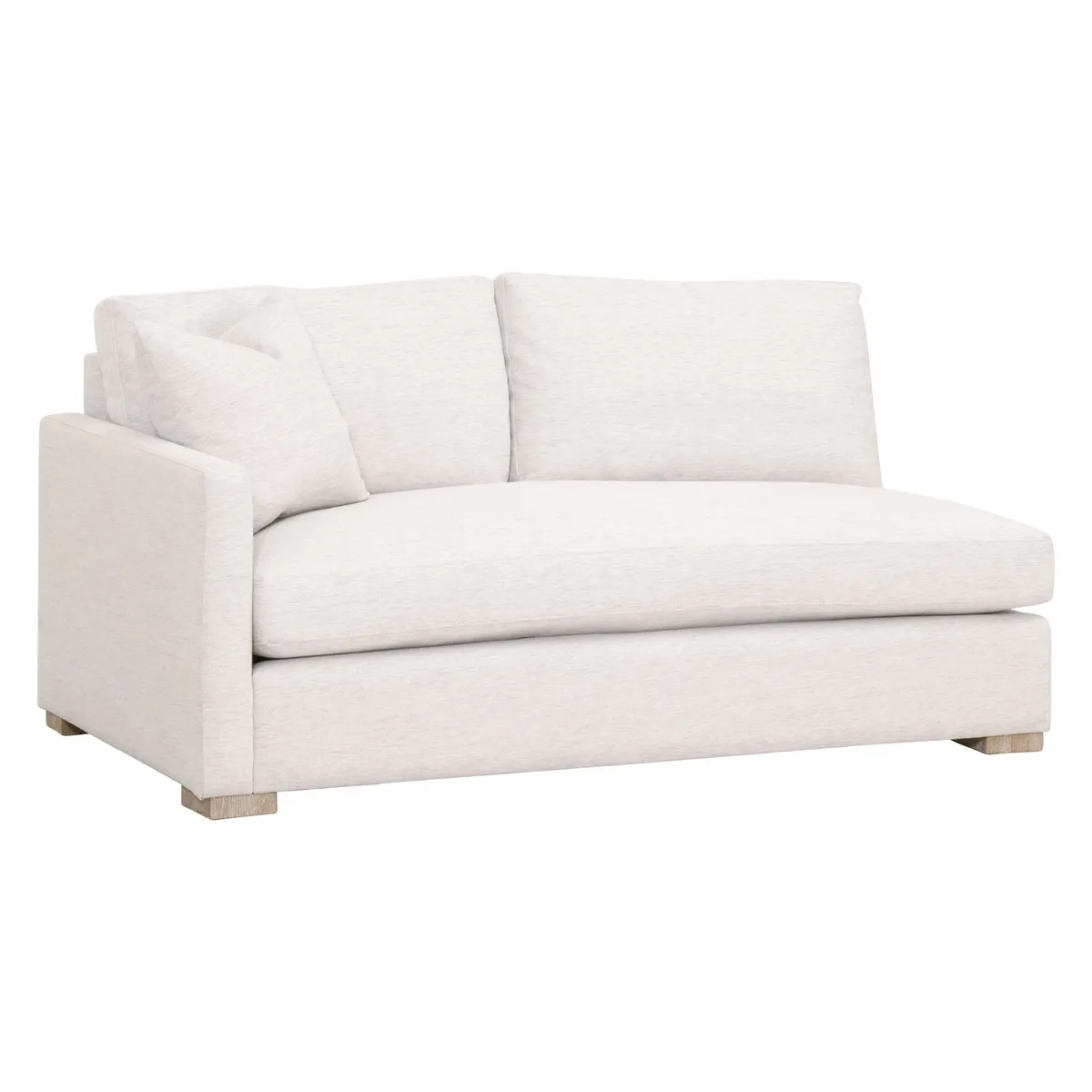 Clara Modular 2-Seat Left Slim Arm Sectional