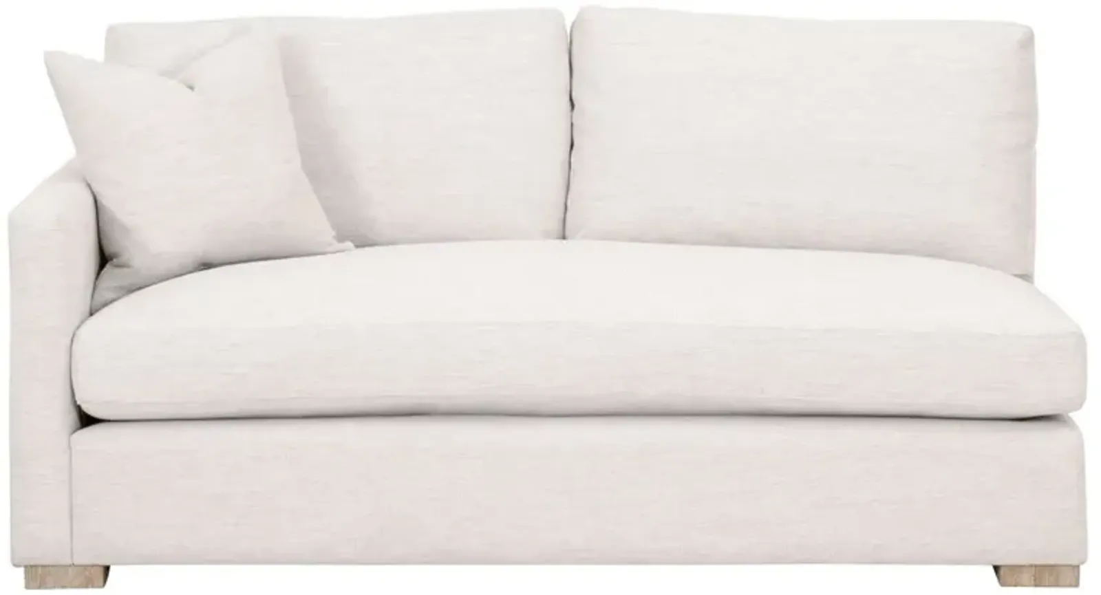 Clara Modular 2-Seat Left Slim Arm Sectional