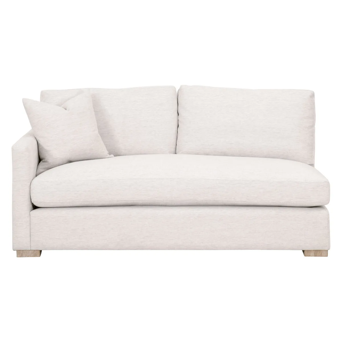 Clara Modular 2-Seat Left Slim Arm Sectional