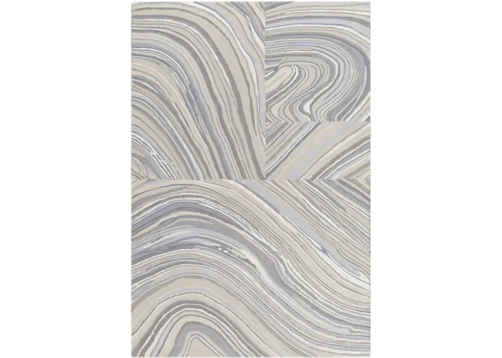 Dreamscape DSP-2302 2' x 3' Hand Made Rug